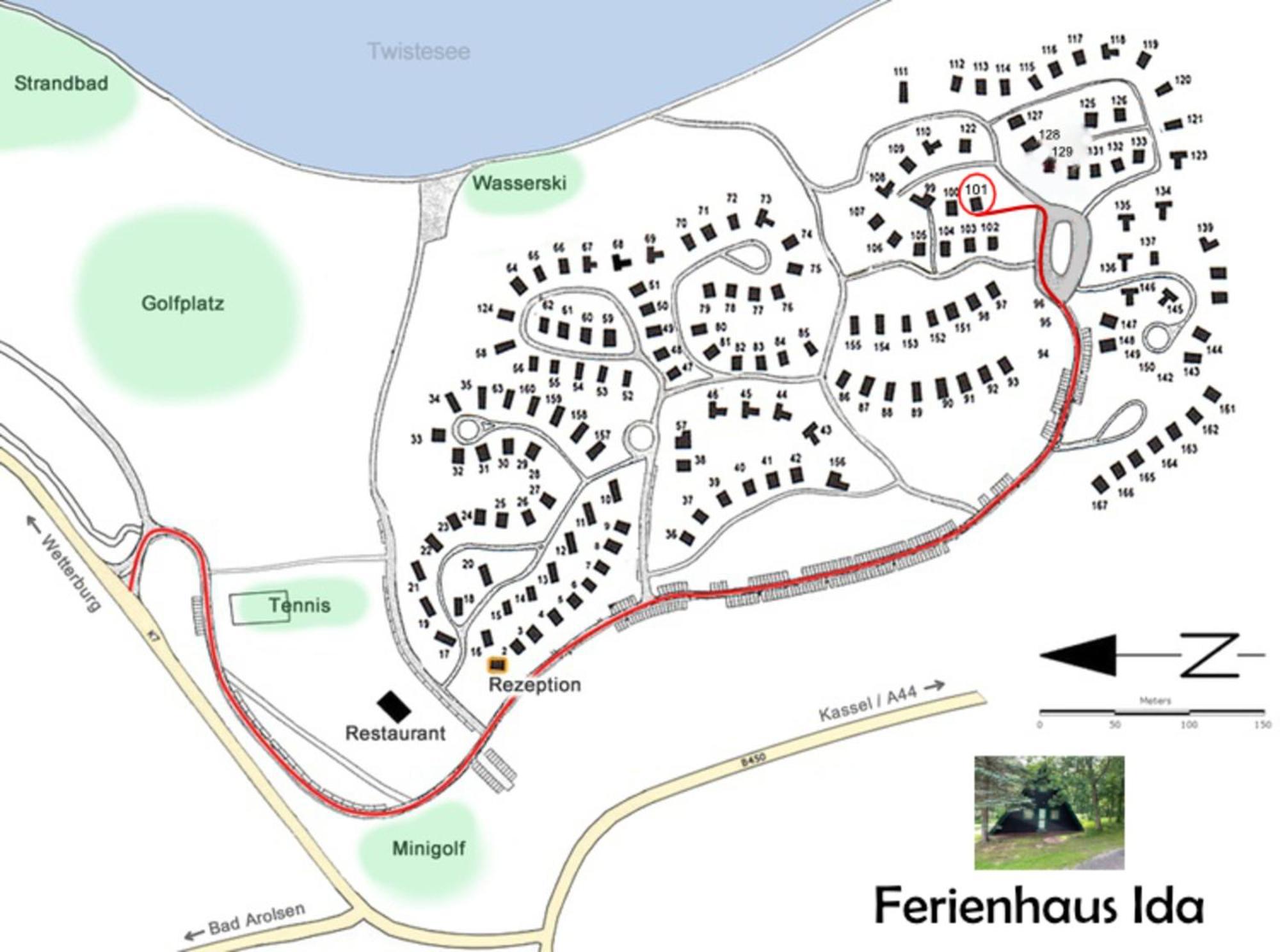 Ferienhaus Ida Am Twistesee Bad Arolsen Exteriör bild